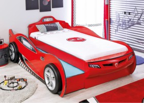 CARBED Кровать-машина Coupe с выдвижной кроватью Red 20.03.1306.00 в Иваново - ivanovo.katalogmebeli.com | фото