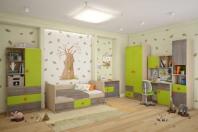 Детская комната Пуговка в Иваново - ivanovo.katalogmebeli.com | фото