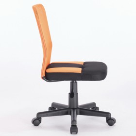 Кресло компактное BRABIX Smart MG-313 (черный, оранжевый) в Иваново - ivanovo.katalogmebeli.com | фото 2