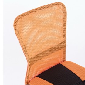 Кресло компактное BRABIX Smart MG-313 (черный, оранжевый) в Иваново - ivanovo.katalogmebeli.com | фото 4