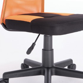 Кресло компактное BRABIX Smart MG-313 (черный, оранжевый) в Иваново - ivanovo.katalogmebeli.com | фото 5