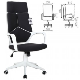 Кресло офисное BRABIX Prime EX-515 (черная ткань) в Иваново - ivanovo.katalogmebeli.com | фото