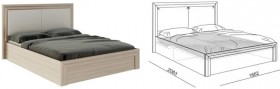 Кровать 1,6 Глэдис (М32) с подъемным механизмом Распродажа в Иваново - ivanovo.katalogmebeli.com | фото 2