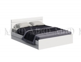 Кровать с подъемным механизмом Нэнси New 1,4м (Белый/белый глянец) в Иваново - ivanovo.katalogmebeli.com | фото