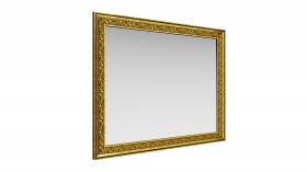 Зеркало навесное "Айрум"/(дуб кальяри / профиль: золото с орнаментом) в Иваново - ivanovo.katalogmebeli.com | фото